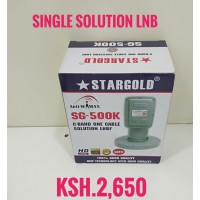 SG 500K C BAND ONE SOLUTION LNB STARGOLD