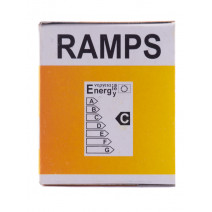 RAMPS 220V 50W SUPERWHITE W/COVER BULB